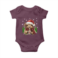 Christmas Cow Baby Onesie Funny Highland Cow Western Farmer Gift - Wonder Print Shop