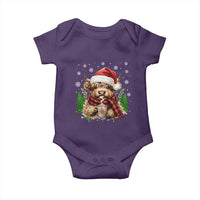 Christmas Cow Baby Onesie Funny Highland Cow Western Farmer Gift - Wonder Print Shop