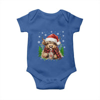 Christmas Cow Baby Onesie Funny Highland Cow Western Farmer Gift - Wonder Print Shop