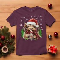 Christmas Cow T Shirt Funny Highland Cow Western Farmer Gift - Wonder Print Shop