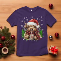 Christmas Cow T Shirt Funny Highland Cow Western Farmer Gift - Wonder Print Shop