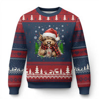Xmas Cow Ugly Christmas Sweater Funny Highland Cow Western Farmer Gift - Wonder Print Shop