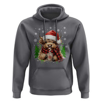 Christmas Cow Hoodie Funny Highland Cow Western Farmer Gift - Wonder Print Shop