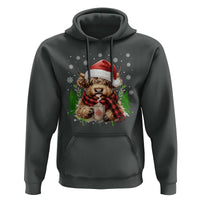 Christmas Cow Hoodie Funny Highland Cow Western Farmer Gift - Wonder Print Shop