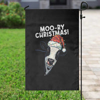 Christmas Cow Garden Flag Funny Moo Ry Christmas Farmer Gift - Wonder Print Shop