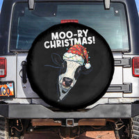 Christmas Cow Spare Tire Cover Funny Moo Ry Christmas Farmer Gift - Wonder Print Shop