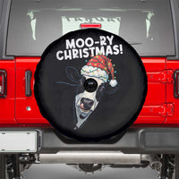 Christmas Cow Spare Tire Cover Funny Moo Ry Christmas Farmer Gift - Wonder Print Shop
