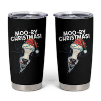 Christmas Cow Tumbler Cup Funny Moo Ry Christmas Farmer Gift - Wonder Print Shop