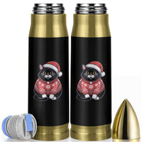 Christmas Black Cat Bullet Tumbler Catmas Gift For New Year - Wonder Print Shop