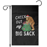 Santa Bigfoot Christmas Garden Flag Funny Sasquatch Xmas Joke - Wonder Print Shop