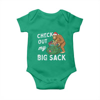 Santa Bigfoot Christmas Baby Onesie Funny Sasquatch Xmas Joke - Wonder Print Shop
