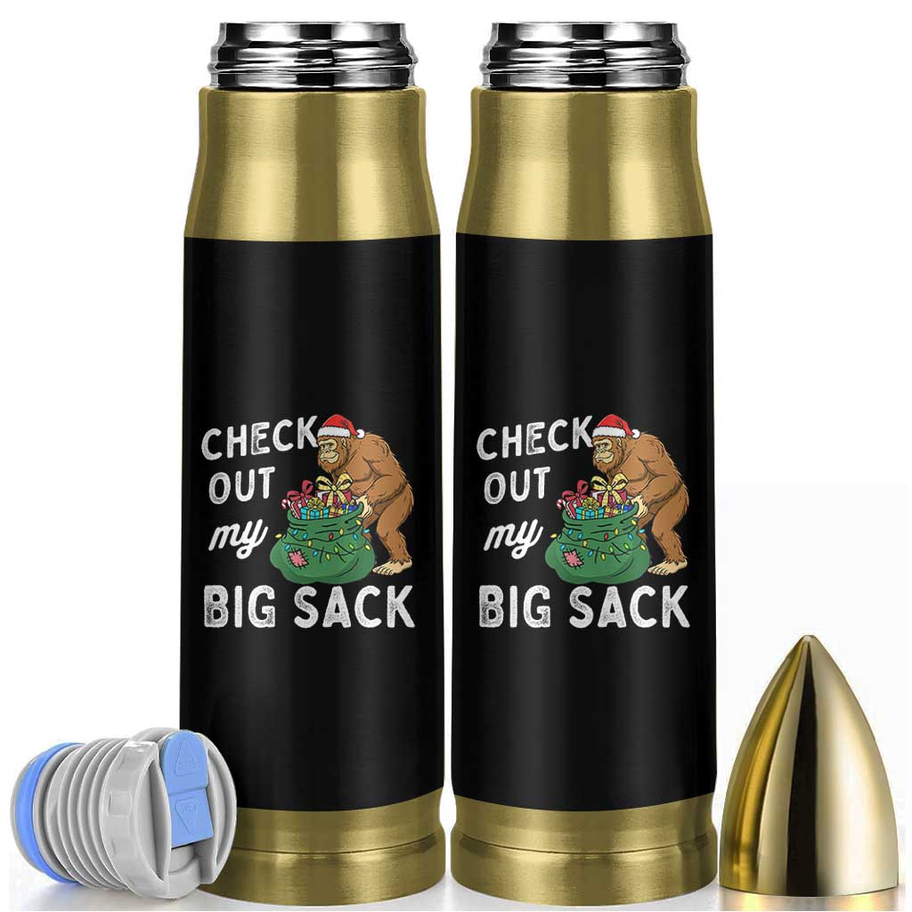 Santa Bigfoot Christmas Bullet Tumbler Funny Sasquatch Xmas Joke - Wonder Print Shop