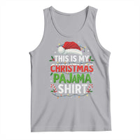 This Is My Christmas Pajama Tank Top Funny Xmas PJs - Wonder Print Shop