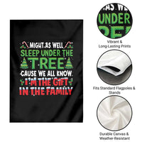 Funny Christmas Garden Flag I'm The Gift Family Pajama - Wonder Print Shop