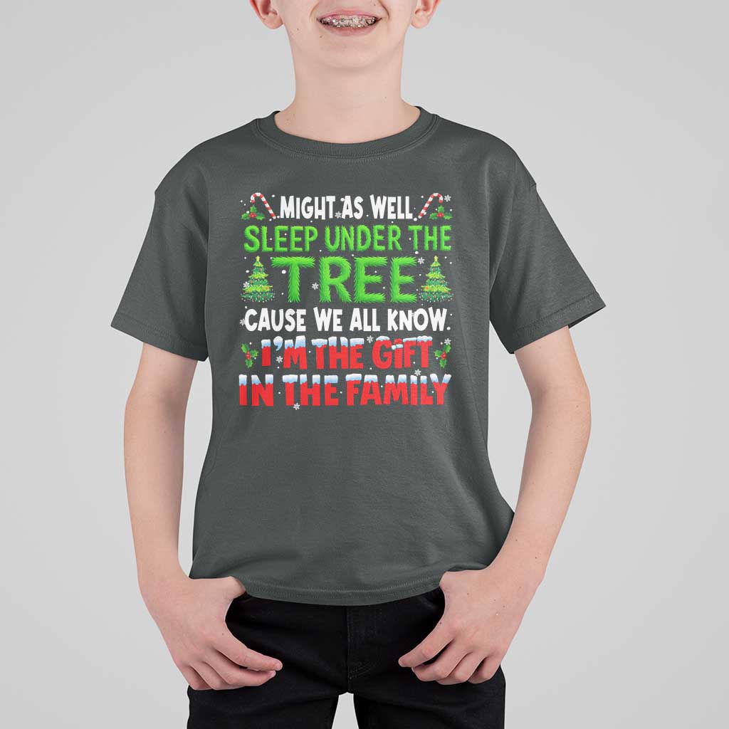 Funny Christmas T Shirt For Kid I'm The Gift Family Pajama - Wonder Print Shop