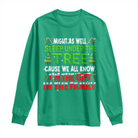 Funny Christmas Long Sleeve Shirt I'm The Gift Family Pajama - Wonder Print Shop