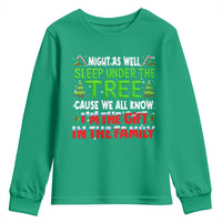 Funny Christmas Youth Sweatshirt I'm The Gift Family Pajama - Wonder Print Shop