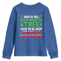 Funny Christmas Youth Sweatshirt I'm The Gift Family Pajama - Wonder Print Shop