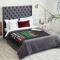 Funny Christmas Throw Blanket Lay Under The Tree Xmas Family Pajama Gift - Wonder Print Shop
