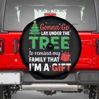 Funny Christmas Spare Tire Cover Lay Under The Tree Xmas Family Pajama Gift - Wonder Print Shop