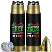 Funny Christmas Bullet Tumbler Lay Under The Tree Xmas Family Pajama Gift - Wonder Print Shop