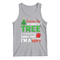 Funny Christmas Tank Top Lay Under The Tree Xmas Family Pajama Gift - Wonder Print Shop