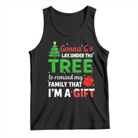 Funny Christmas Tank Top Lay Under The Tree Xmas Family Pajama Gift - Wonder Print Shop