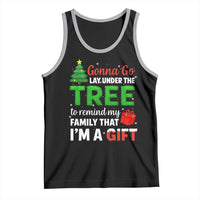 Funny Christmas Tank Top Lay Under The Tree Xmas Family Pajama Gift - Wonder Print Shop