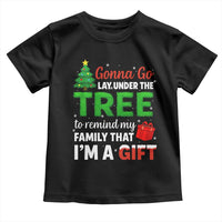 Funny Christmas Toddler T Shirt Lay Under The Tree Xmas Family Pajama Gift - Wonder Print Shop