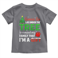 Funny Christmas Toddler T Shirt Lay Under The Tree Xmas Family Pajama Gift - Wonder Print Shop