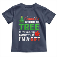 Funny Christmas Toddler T Shirt Lay Under The Tree Xmas Family Pajama Gift - Wonder Print Shop