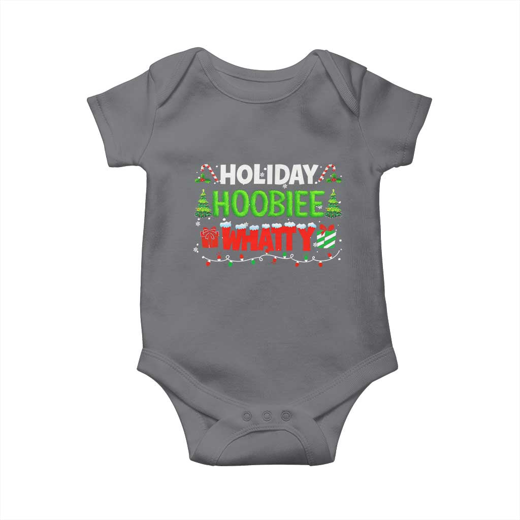 Holiday Hoobie Whatty Baby Onesie Funny Christmas Movie - Wonder Print Shop