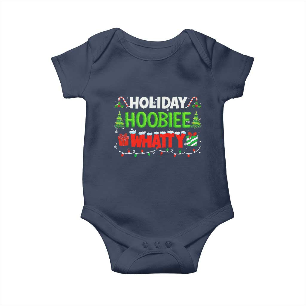 Holiday Hoobie Whatty Baby Onesie Funny Christmas Movie - Wonder Print Shop