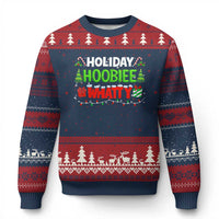 Holiday Hoobie Whatty Ugly Christmas Sweater Funny Xmas Movie - Wonder Print Shop