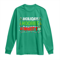 Holiday Hoobie Whatty Long Sleeve Shirt Funny Christmas Movie - Wonder Print Shop
