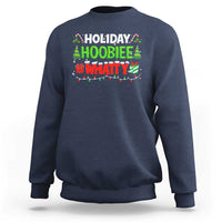 Holiday Hoobie Whatty Sweatshirt Funny Christmas Movie - Wonder Print Shop
