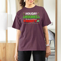 Holiday Hoobie Whatty T Shirt For Women Funny Christmas Movie - Wonder Print Shop