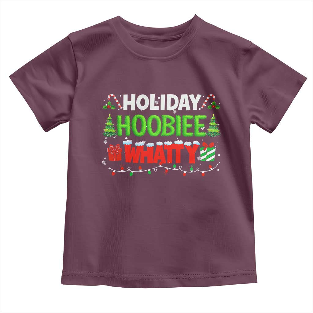 Holiday Hoobie Whatty Toddler T Shirt Funny Christmas Movie - Wonder Print Shop