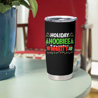 Holiday Hoobie Whatty Tumbler Cup Funny Christmas Movie - Wonder Print Shop