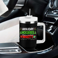 Holiday Hoobie Whatty Tumbler With Handle Funny Christmas Movie - Wonder Print Shop