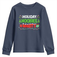 Holiday Hoobie Whatty Youth Sweatshirt Funny Christmas Movie - Wonder Print Shop