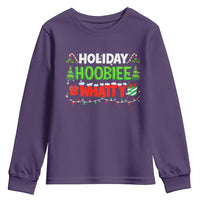 Holiday Hoobie Whatty Youth Sweatshirt Funny Christmas Movie - Wonder Print Shop