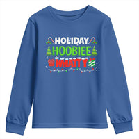 Holiday Hoobie Whatty Youth Sweatshirt Funny Christmas Movie - Wonder Print Shop