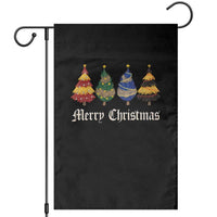 Christmas Tree Garden Flag Retro Wizard Trees Magical Cute Family Pajama - Wonder Print Shop