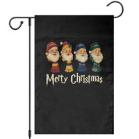 Merry Christmas Santa Garden Flag Vintage Wizard Holiday Season Cute Family Pajama - Wonder Print Shop