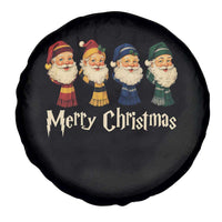 Merry Christmas Santa Spare Tire Cover Vintage Wizard Holiday Season Cute Family Pajama - Wonder Print Shop
