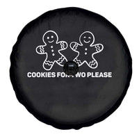 Cookies For Two Please Pregnancy Announcement Christmas Spare Tire Cover - Wonder Print Shop