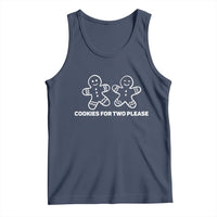 Cookies For Two Please Pregnancy Announcement Christmas Tank Top - Wonder Print Shop