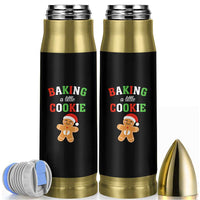 Christmas Pregnant Bullet Tumbler Baking A Little Cookie Maternity Pregnancy Announcement - Wonder Print Shop