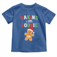 Christmas Pregnant Toddler T Shirt Baking A Little Cookie Maternity Pregnancy Announcement - Wonder Print Shop